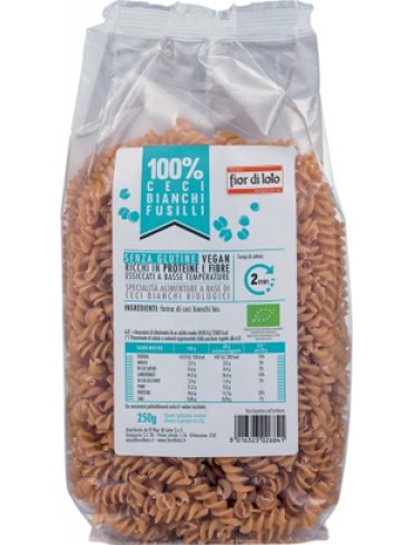 Fusilli di ceci bianchi bio 250 g