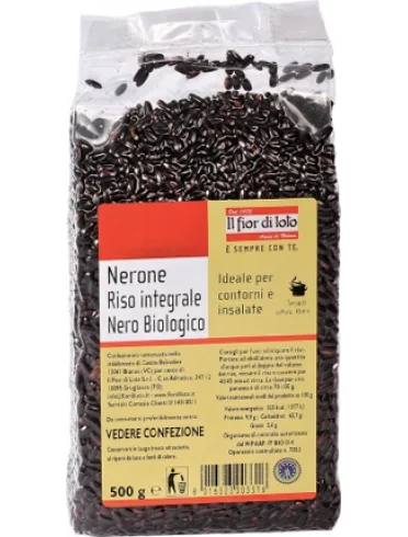 Fior di loto riso nerone integrale bio 500 g Fior di loto riso nerone integrale bio 500 g