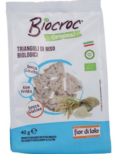 Biocroc triangoli di riso bio 40 g