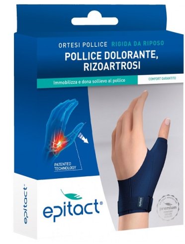 Epitact ortesi pollice rigida da riposo sinistra medium