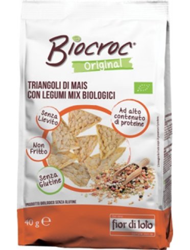 Biocroc triangoli di legumi 40 g
