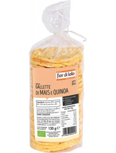 Gallette mais e quinoa 120 g Gallette mais e quinoa 120 g