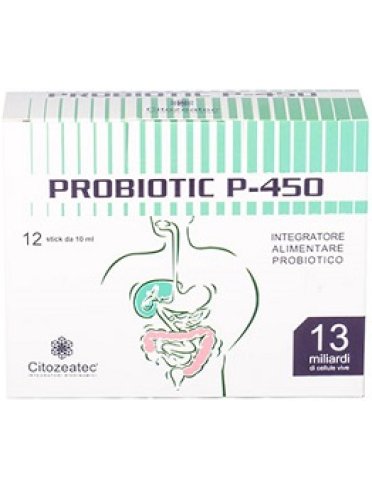 Probiotic p-450 - integratore di probiotici - 24 bustine