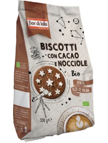Biscotti con cacao e nocciole 350 g Biscotti con cacao e nocciole 350 g