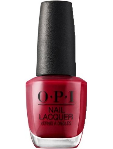 Opi nail lacquer l72 opi red