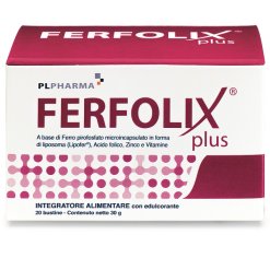 Ferfolix Plus Integratore di Ferro 20 Bustine
