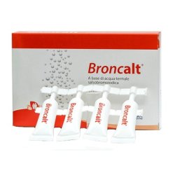 Broncalt - Soluzione Fisiologica per Doccia Nasale - 10 Flaconcini x 5 ml