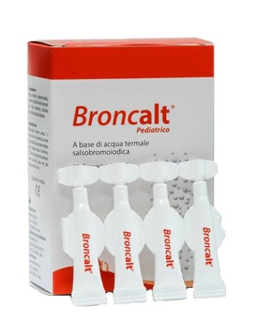 Broncalt pediatrico - soluzione fisiologica per doccia nasale - 20 flaconcini x 2 ml