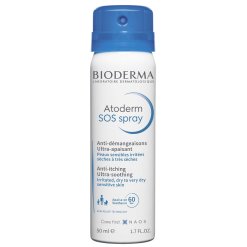 Bioderma Atoderm SOS Spray - Trattamento Anti-Prurito per Pelle Atopica - 50 ml