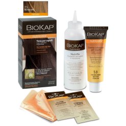Biokap Nutricolor - Tinta per Capelli Colore 7.3 Biondo Oro - Crema Colorante 50 ml + Rivelatore 75 ml