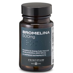 Principium Bromelina 500 mg - Integratore per Microcircolo - 30 Compresse 