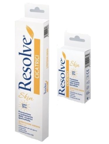 Resolve cicatrici skin spf 50+ 3 protezioni da 7x5 cm