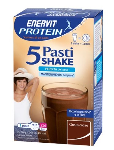 Enervit protein frappe' cacao 5 buste x 35 g