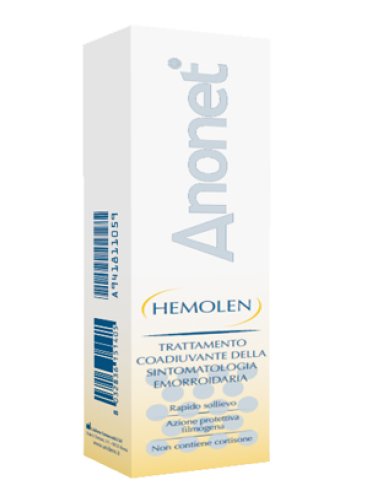 Anonet hemolen - trattamento coadiuvante delle emorroidi - 30 ml