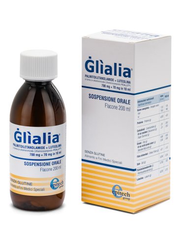 Glialia 700+70mg sciroppo dispositivo per disturbi neurologici 200 ml