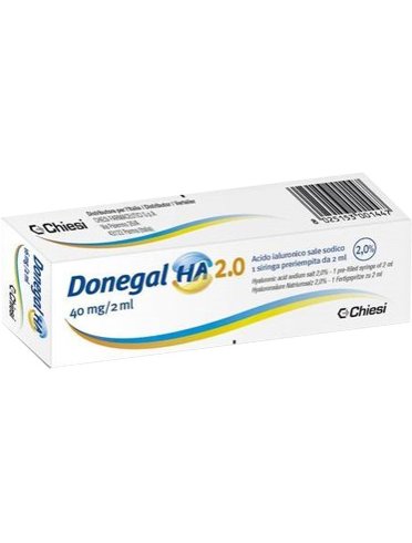Siringa intra-articolare donegal ha 2.0 acido ialuronico 40mg 2 ml