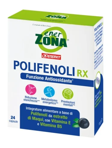 Enerzona polifenoli rx 24 compresse 23 g Enerzona polifenoli rx 24 compresse 23 g