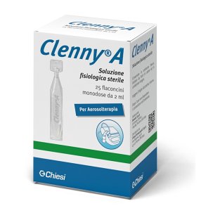 Clenny A Soluzione Fisiologica Sterile per Aerosol 25 Flaconcini 