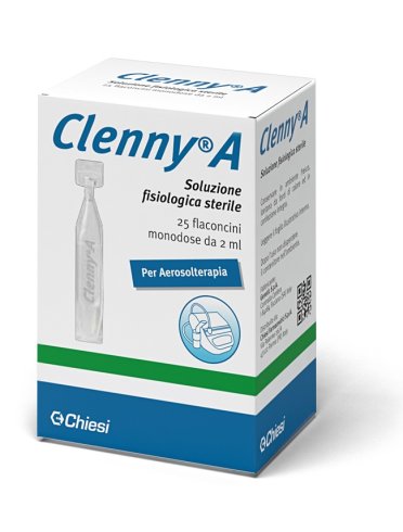 Clenny a soluzione fisiologica sterile per aerosol 25 flaconcini 