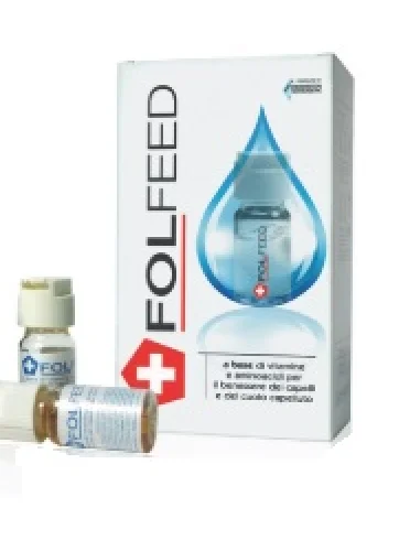 Folfeed - lozione anti-caduta capelli - 12 fiale x 8.33 ml Folfeed - lozione anti-caduta capelli - 12 fiale x 8.33 ml