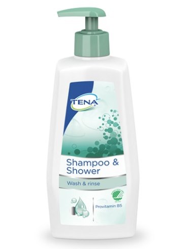 Tena shampoo & shower 500 ml