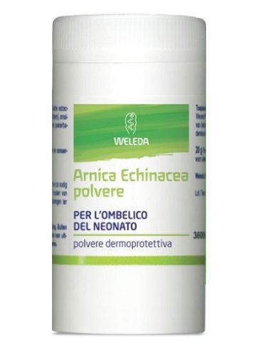 Weleda arnica echinacea - talco in polvere per zona ombelicale del neonato - 20 g