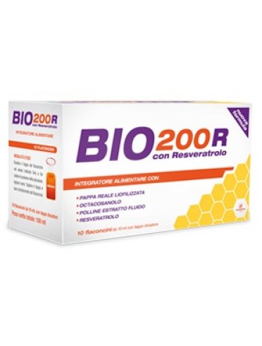 Bio200 r resveratrolo 10 flaconcini 10 ml