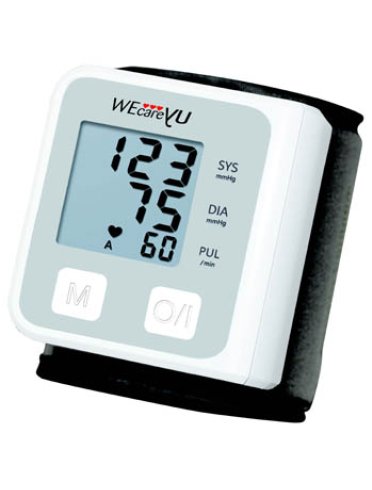 Misuratore pressione polso wecareyu cardio-compact