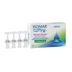 Isomar Occhi Plus Collirio per Occhi Secchi 30 Flaconcini