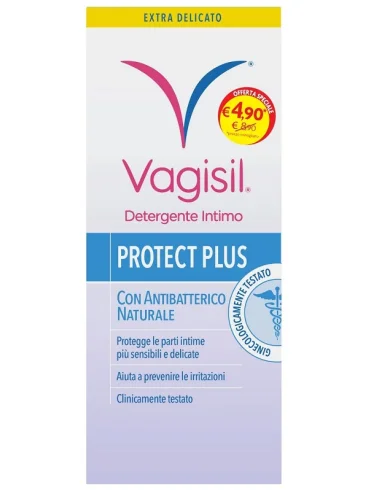 Vagisil protect plus detergente intimo 250 ml Vagisil protect plus detergente intimo 250 ml