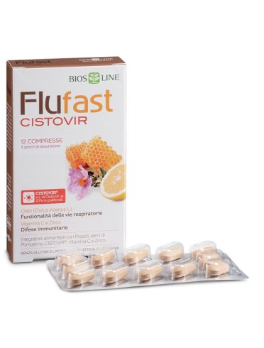 Flu fast apix con cistovir 12 compresse