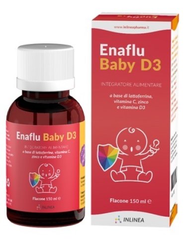 Enaflu baby d3 - integratore difese immunitarie - sciroppo 150 ml