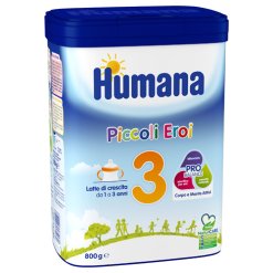 Humana 3 Piccoli Eroi - Latte in Polvere di Crescita da 1 Anno - 800 g