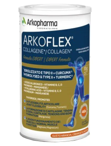 Arkoflex expert collagene arancia polvere 390 g Arkoflex expert collagene arancia polvere 390 g