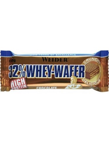 Weider 32% whey barretta wafer cioccolato 35 g