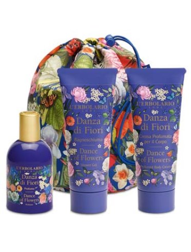 L'erbolario danza fiori beautybag trio