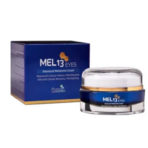 MEL13 EYES CONTORNO OCCHI ALLA MELATONINA COENZIMA Q10 OLIODI JOJOBA ALBICOCCA MARULA 15 ML