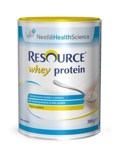 Resource whey protein integratore proteico neutro 300 g