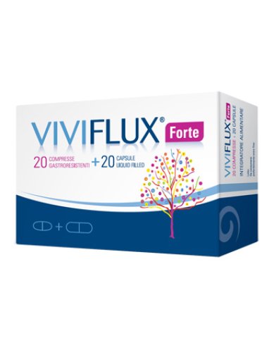 Viviflux forte - integratore per sistema nervoso - 20 compresse + 20 capsule
