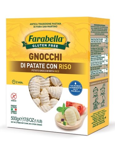 Farabella gnocchi patate riso 500 g