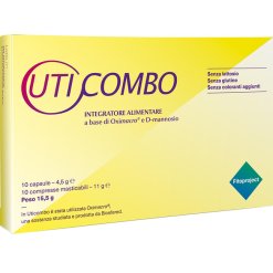 Uticombo Integratore Vie Urinarie 10 Capsule + 10 Compresse