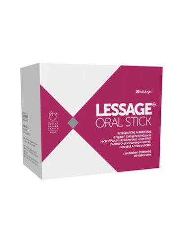 Lessage oral integratore pelle 20 stick