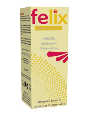 Felix skin solution idrogel igienizzante antiessudativo eosina e fluoresceina 50 ml