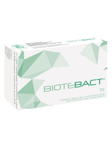 Biotebact integratore di fermenti lattici 30 compresse
