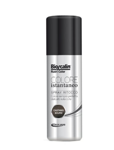 Bioscalin nutri color - spray colore istantaneo colore castano scuro - 75 ml