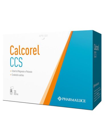 Calcorel css - integratore di magnesio e potassio - 20 bustine