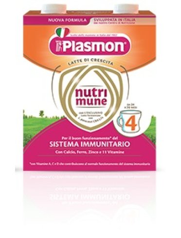 Plasmon nutri-mune 4 liquido 2 pezzi