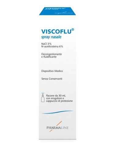Viscoflu spray nasale - fluidificante decongestionante nasale - 30 ml