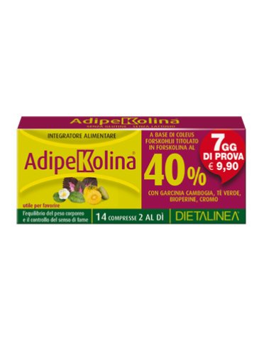 Adipekolina 7 days 14 compresse dietalinea