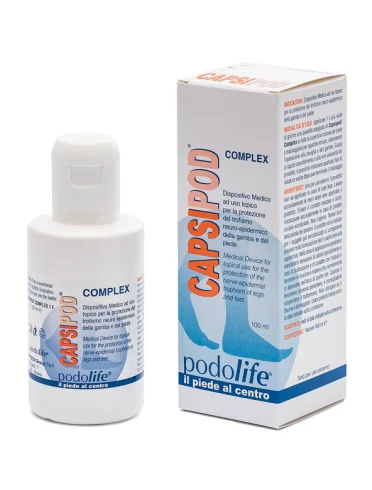 Capsipod complex - emulsione per trofismo di gambe e piedi - 100 ml Capsipod complex - emulsione per trofismo di gambe e piedi - 100 ml